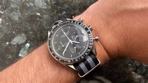 citizen omega speedmaster homage|cheap omega homage watch.